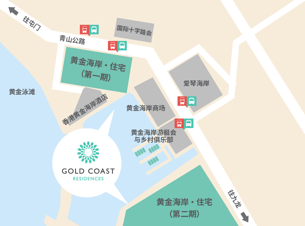 minibus location map
